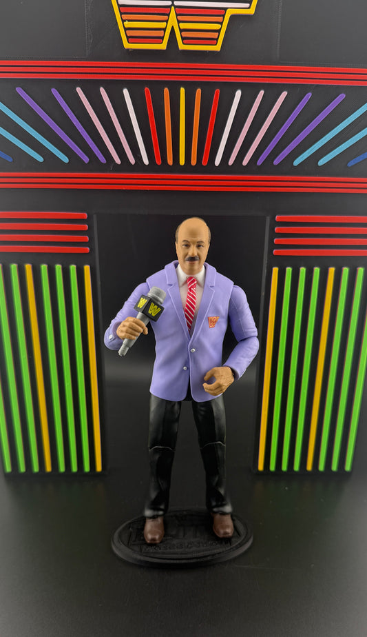 WWE Basic(Loose Figure)- Mean Gene Okerlund Action Figure