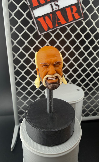 WWE Ultimate(Loose Figure)- “Hollywood” Hulk Hogan Action Figure (Red/Yellow)