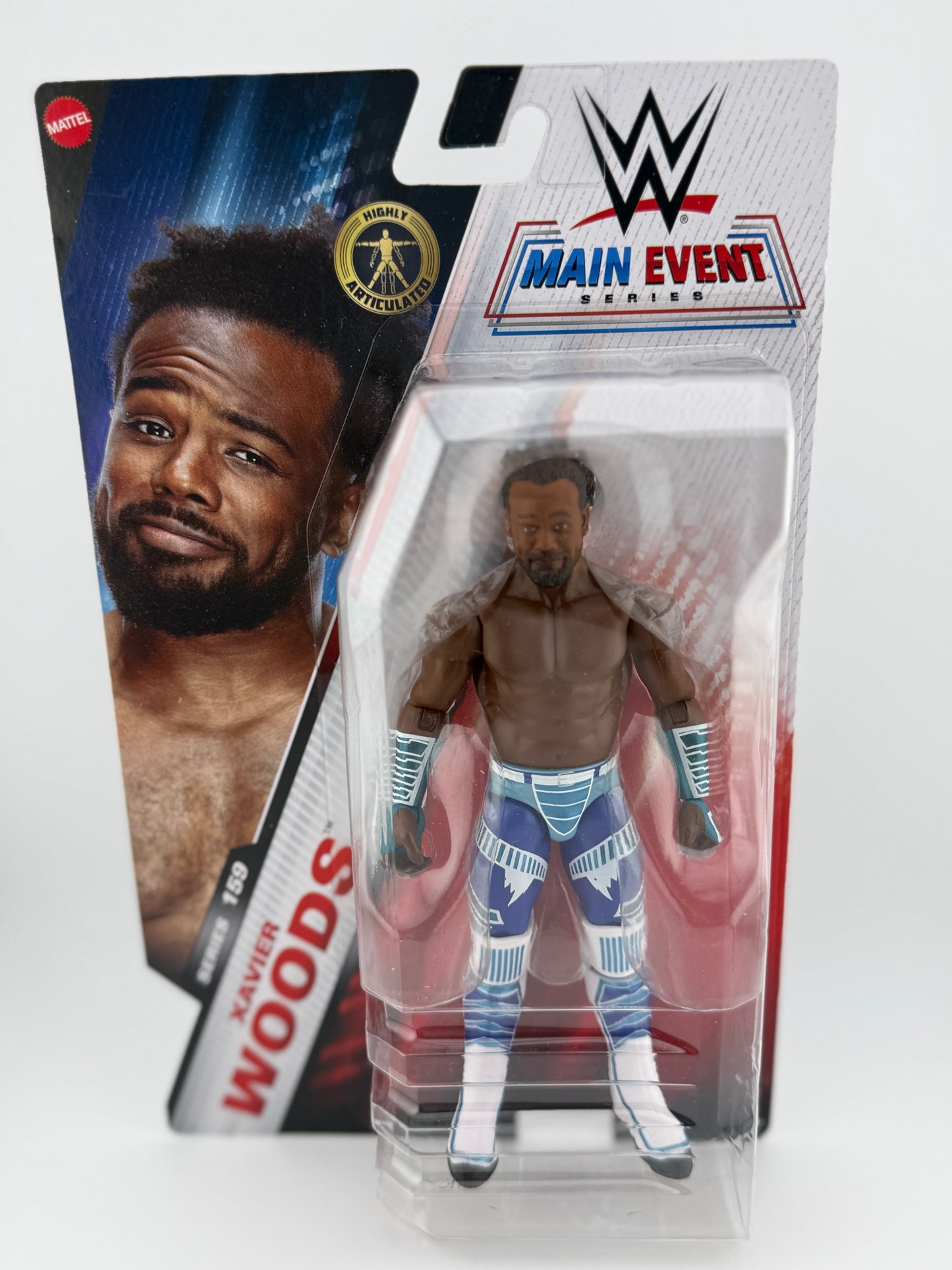 WWE Main Event- Series 159 Xavier Woods Action Figure
