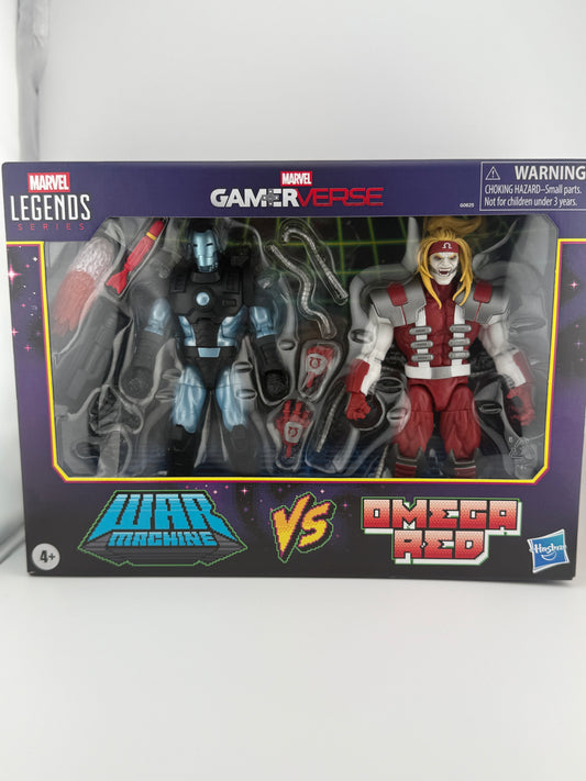 Marvel- Legends Series Gamerverse Marvel's War Machine vs Marvel's Omega Red Action Figures