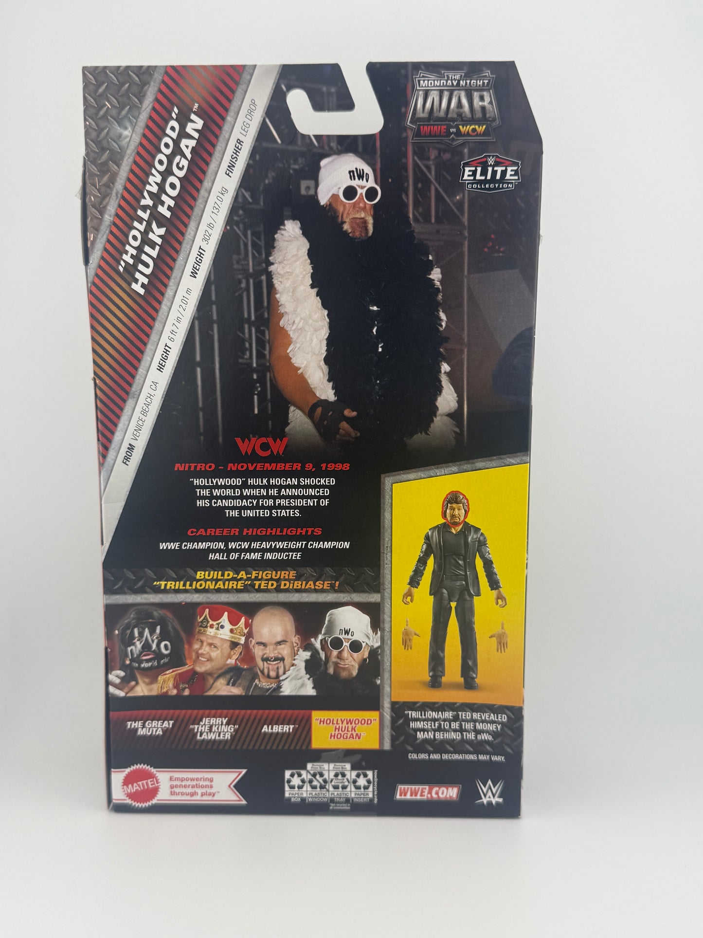 WWE Elite- MNW Series 7 Hollywood Hulk Hogan Action Figure