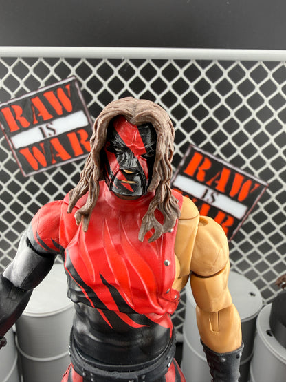 WWE Ultimate(Loose Figure)- Kane (Raw Ring) Action Figure