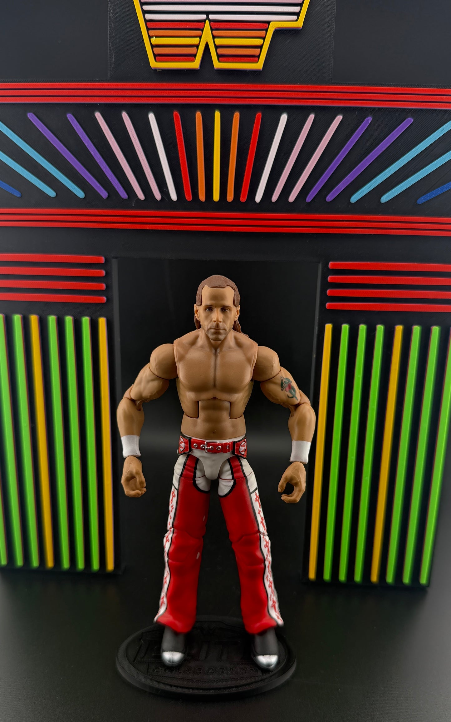 WWE Elite(Loose Figure)- Shawn Michaels (Red) Action Figure
