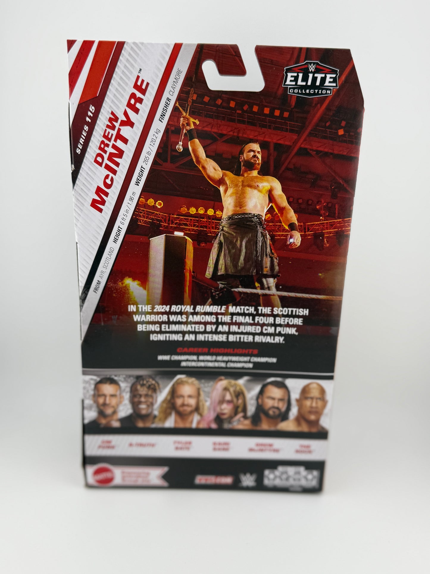 WWE Elite- Series 115 Drew McIntyre (Chase) Action Figure