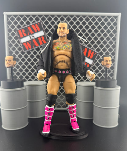 WWE Ultimate(Loose Figure)- CM Punk Action Figure