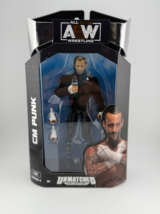 AEW- Unmatched Series 4 CM Punk(#25) Action Figure