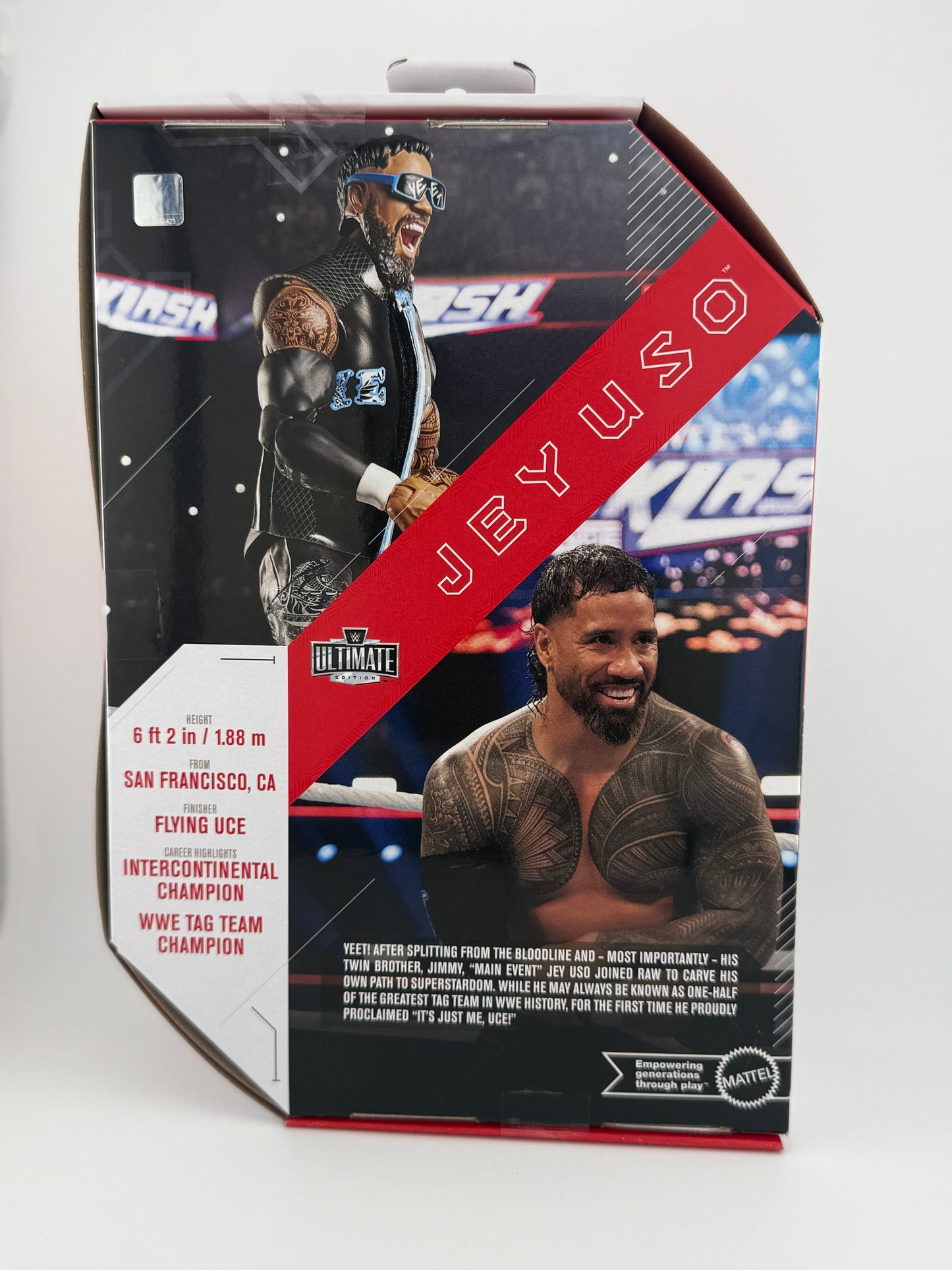 WWE Ultimate- Jey Uso(White Shoes) Action Figure