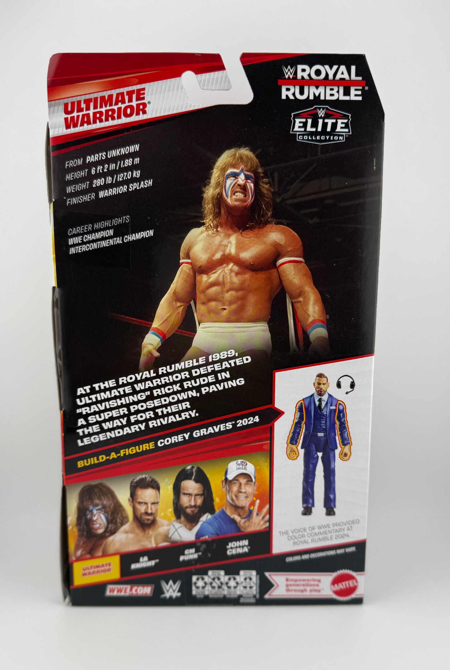 WWE Elite- Royal Rumble Series Ultimate Warrior