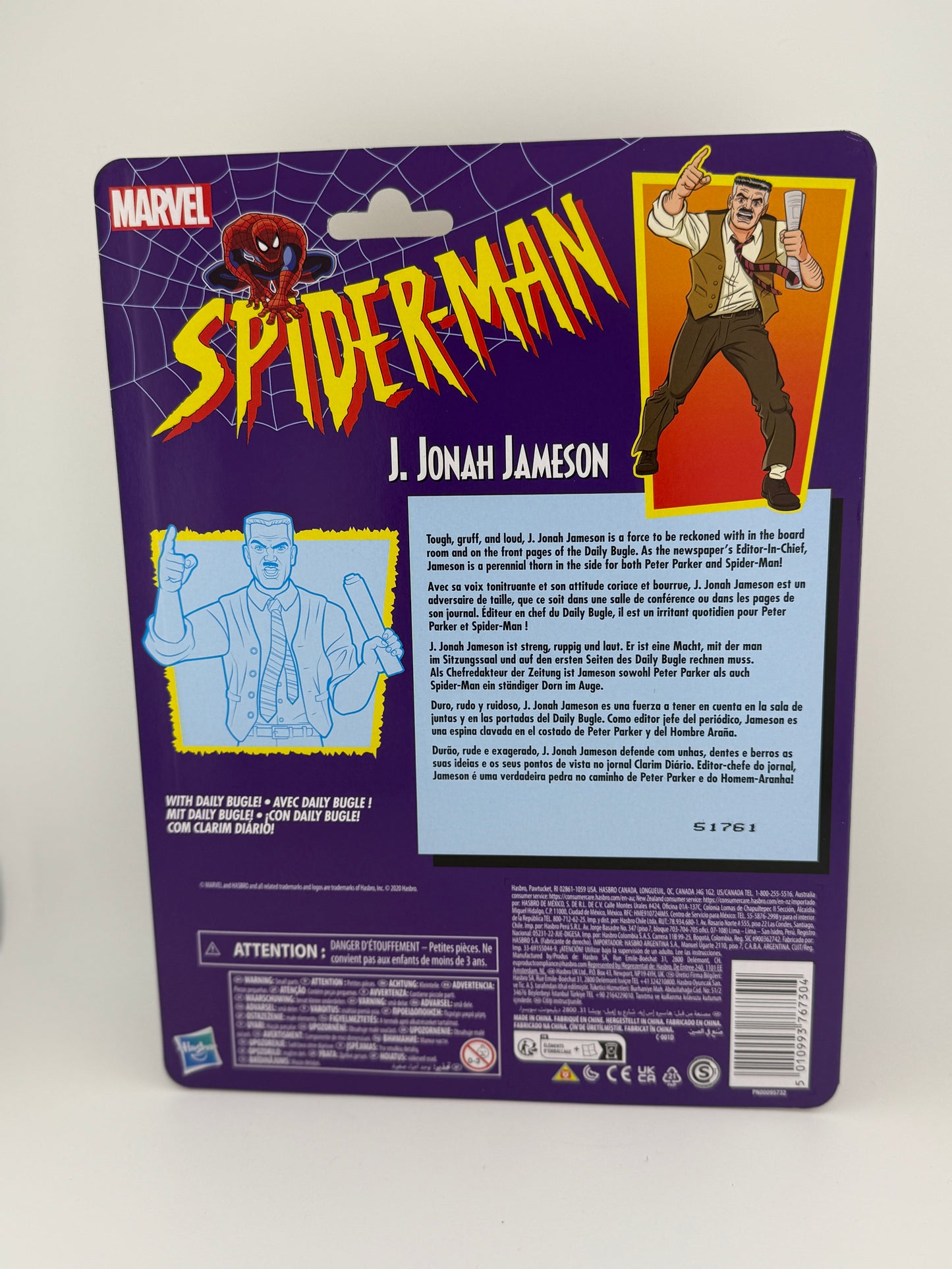 Marvel- Legends 6-inch J. Jonah Jameson Vintage Collection Figure