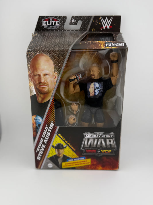 WWE Elite- MNW Series 4 Stone Cold Steve Austin Action Figure