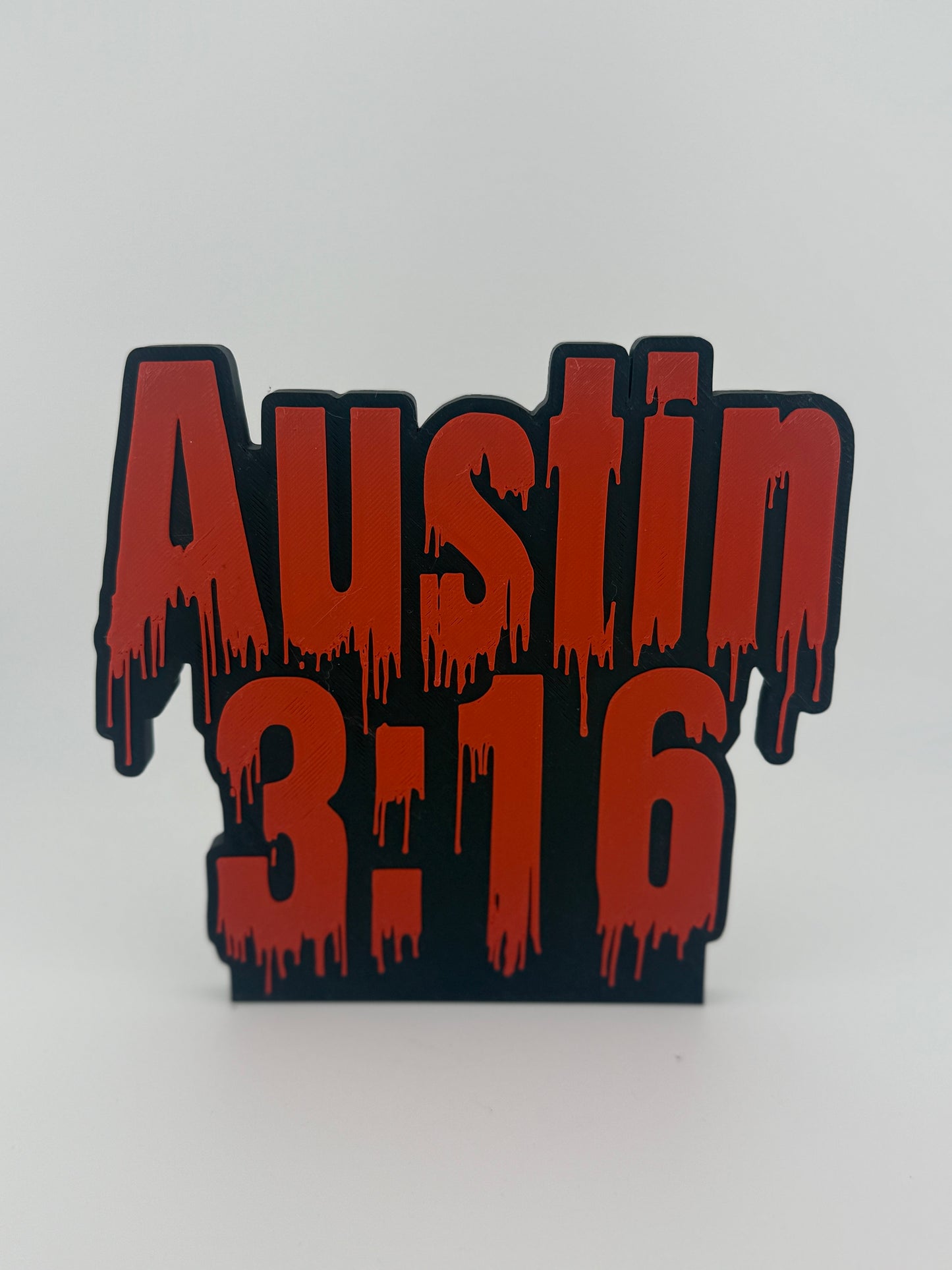 3D Print- Austin 3:16 Bloody Logo