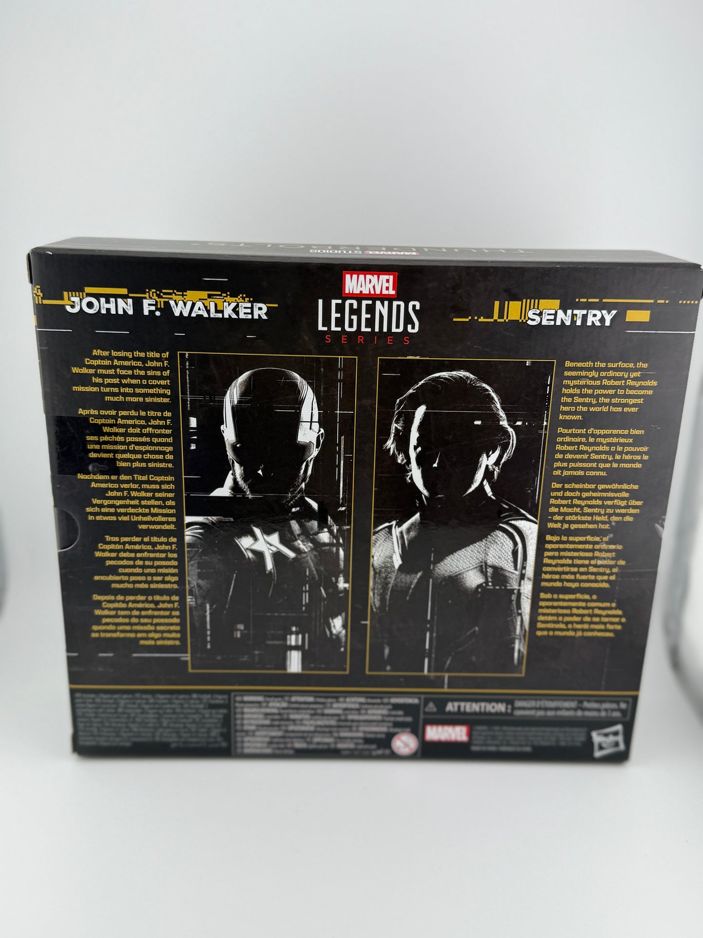 Marvel- Legends Series Thunderbolts John F. Walker & Sentry Action Figures