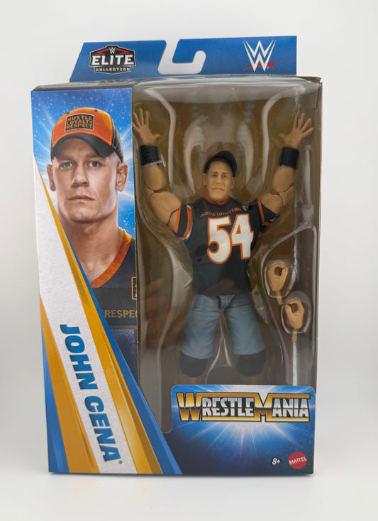 WWE Elite- Wrestlemania Series John Cena Action Figure