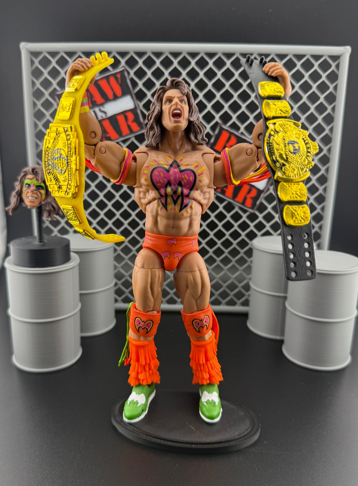 WWE Ultimate(Loose Figure)- Ultimate Warrior Action Figure