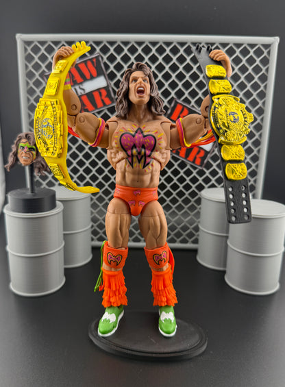 WWE Ultimate(Loose Figure)- Ultimate Warrior Action Figure