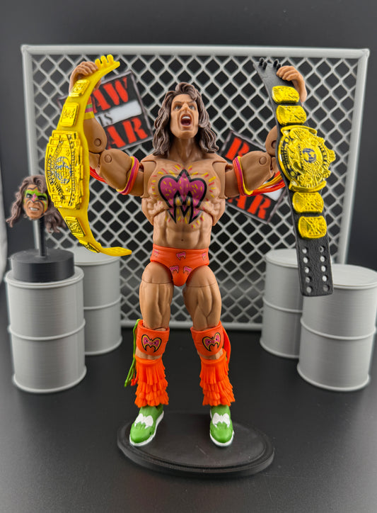 WWE Ultimate(Loose Figure)- Ultimate Warrior Action Figure
