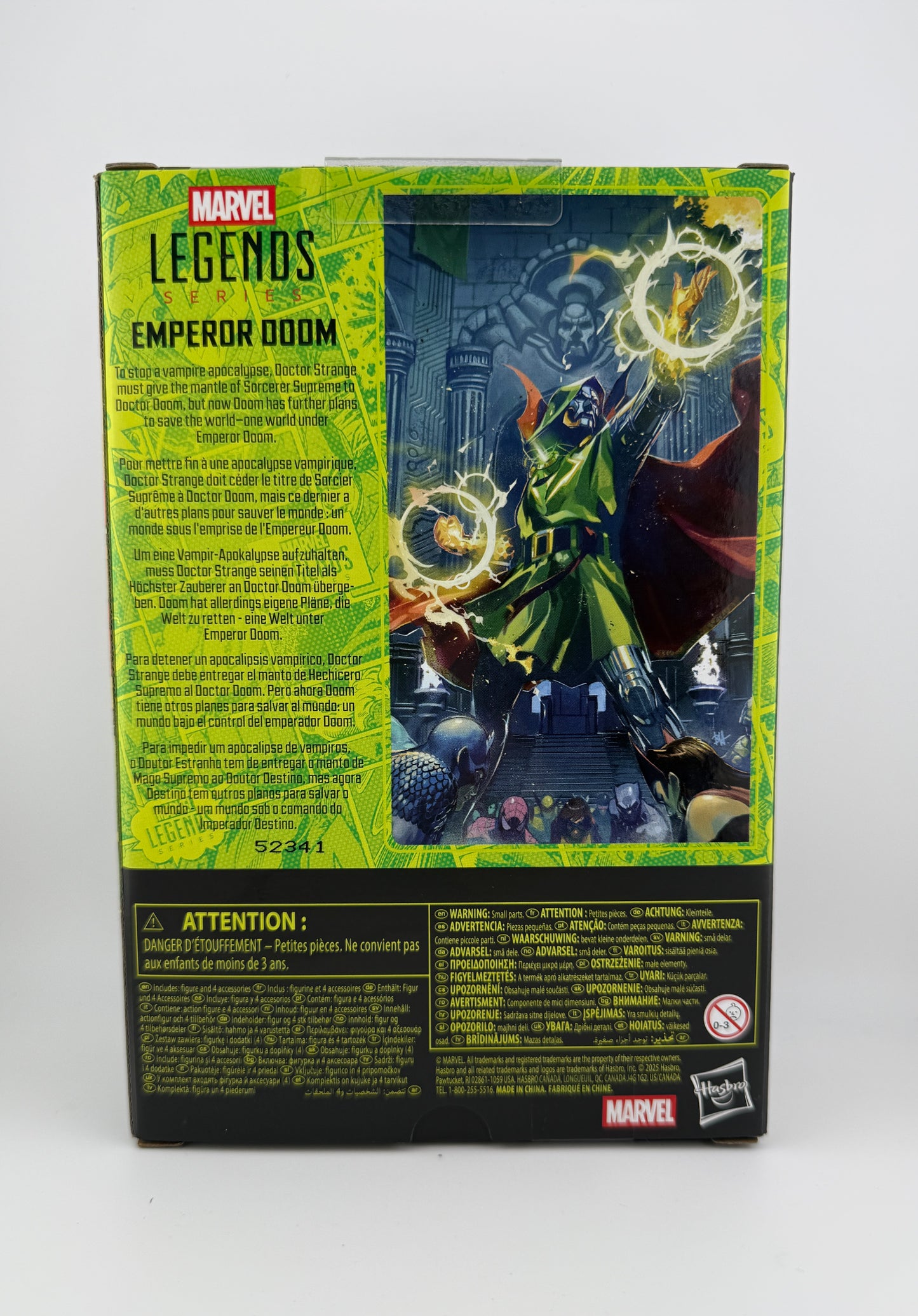 Marvel Legends Series Emperor Doom 6-Inch Action Figure