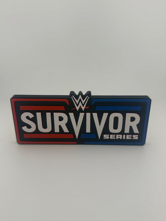 3D Print- Survivor Series Modern Logo