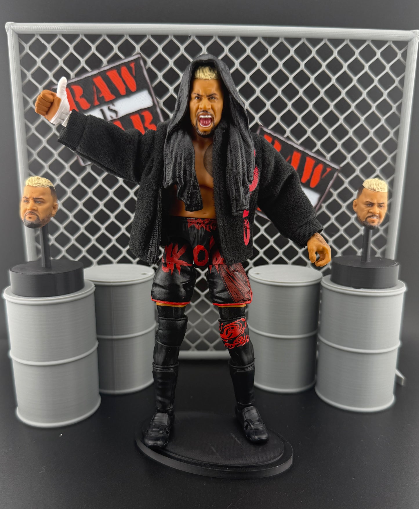 WWE Ultimate(Loose Figure)- Solo Sikoa Action Figure