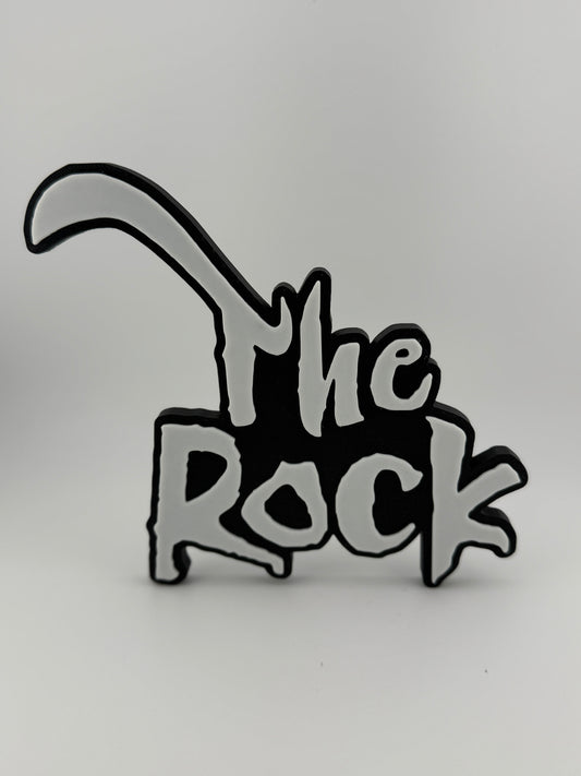 3D Print- The Rock "Eyebrow" Logo