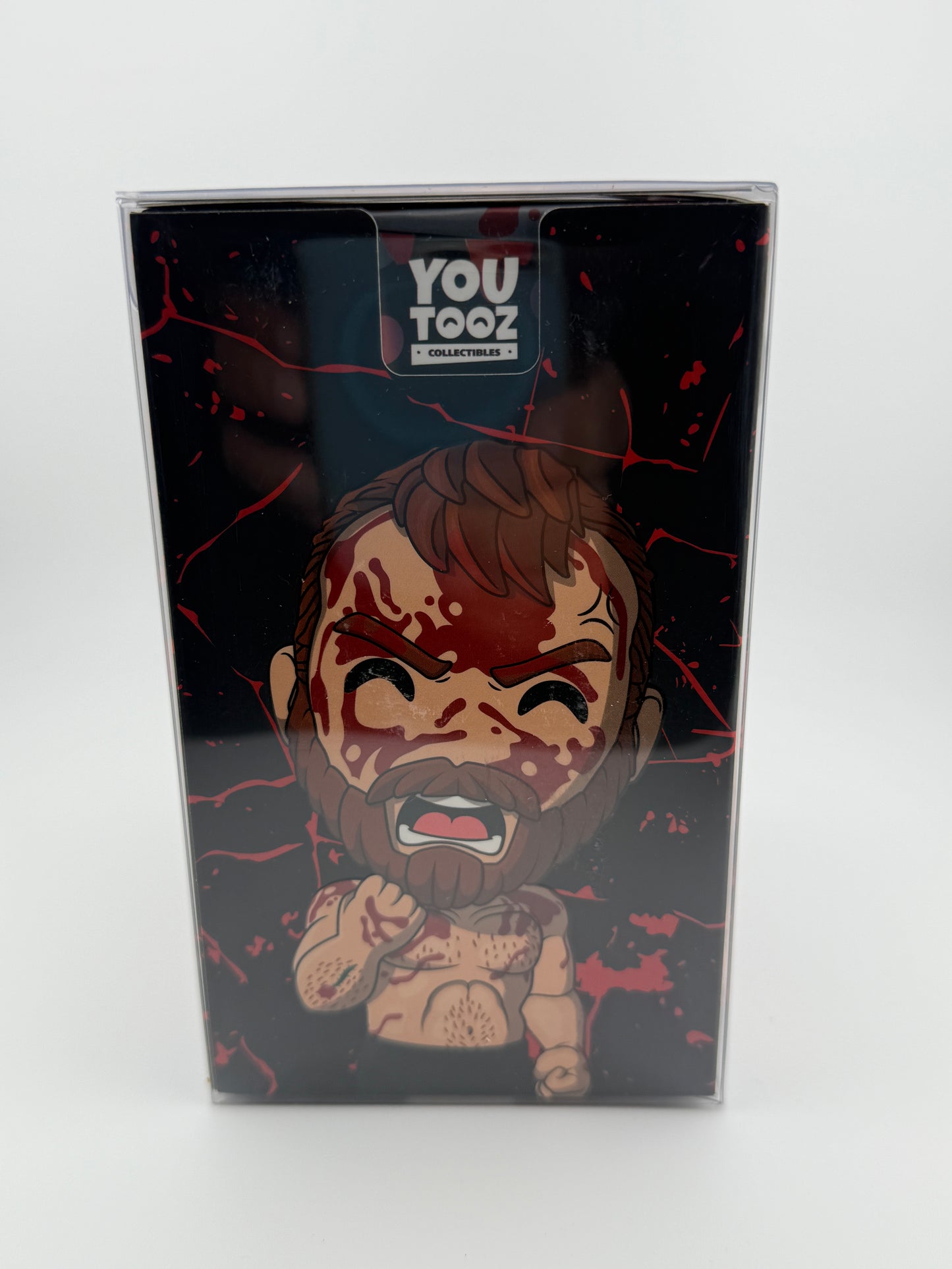 AEW Collection Bloody Jon Moxley /1000 Variant Vinyl Figure #9 - Entertainment Earth Exclusive