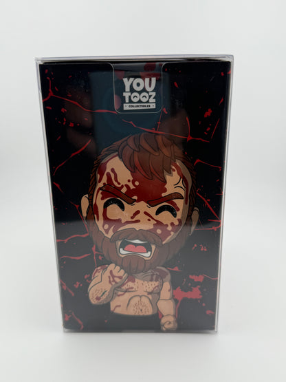 AEW Collection Bloody Jon Moxley /1000 Variant Vinyl Figure #9 - Entertainment Earth Exclusive