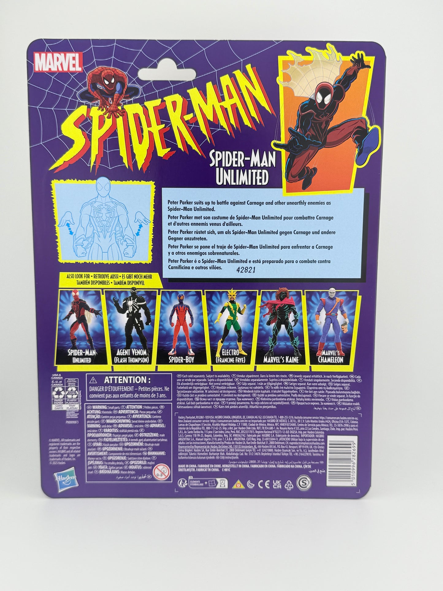 Spider-Man Marvel Legends Spider-Man Unlimited 6-Inch Action Figure