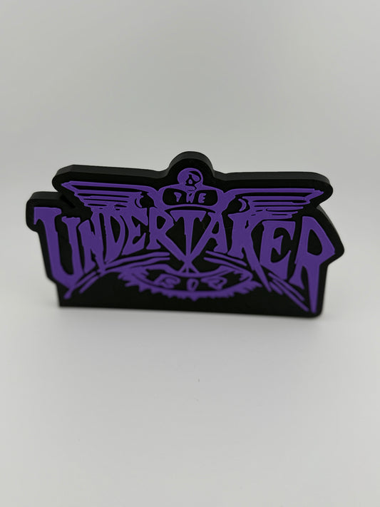3D Print- Undertaker RIP Logo