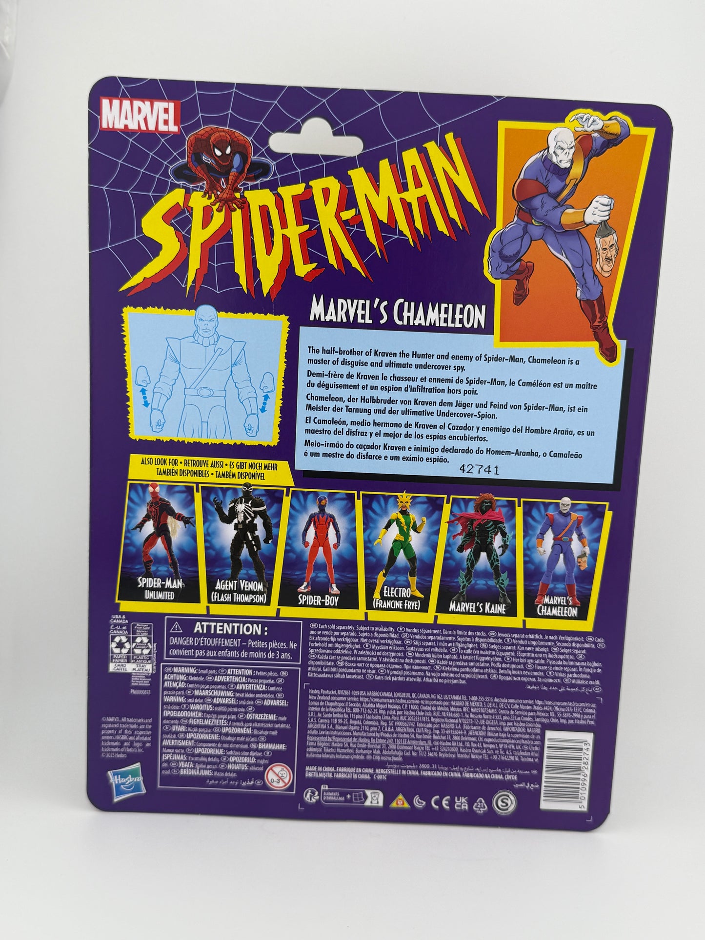 Spider-Man Marvel Legends Marvel's Chameleon 6-Inch Action Figure