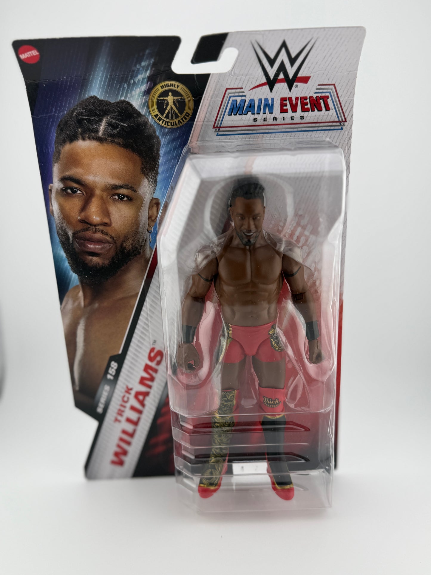 WWE Main Event- Series 158 Trick Williams(Chase) Action Figure