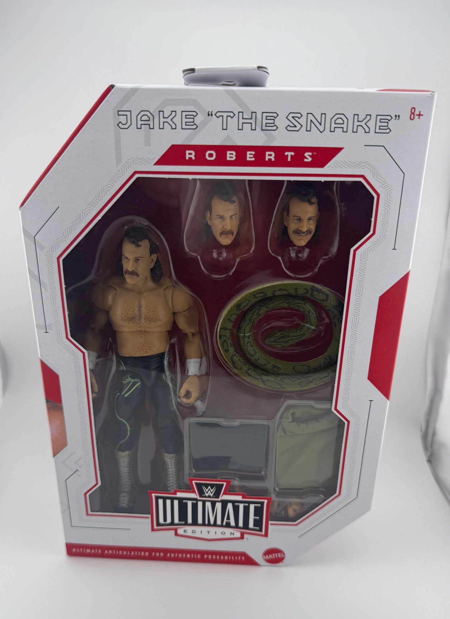 WWE Ultimate- Jake “the Snake” Roberts Action Figure