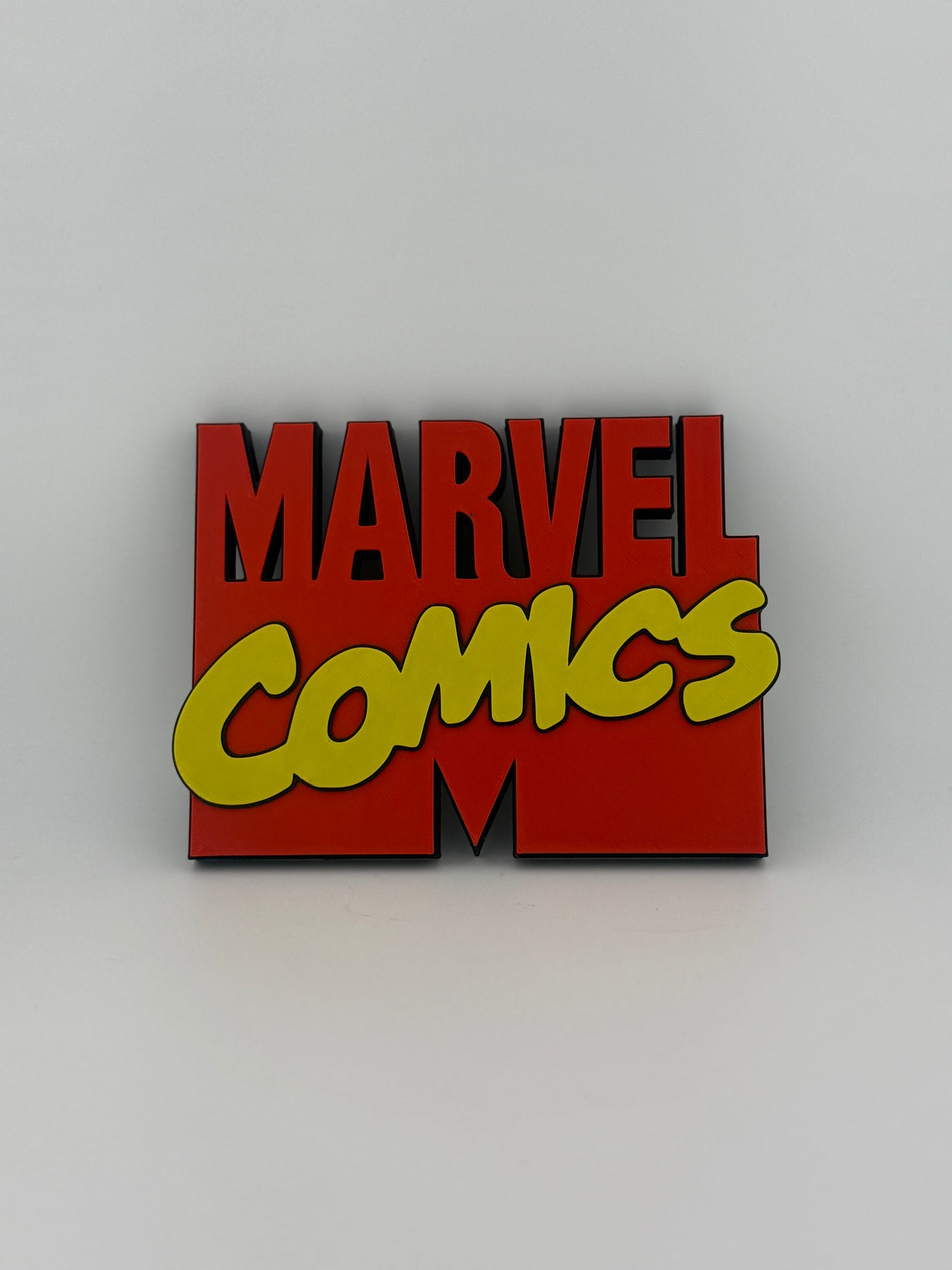 3D Print- Marvel Comics Logo