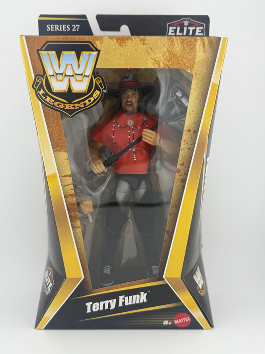 WWE Elite- Legends Series 27 Terry Funk (Chase) Action Figure