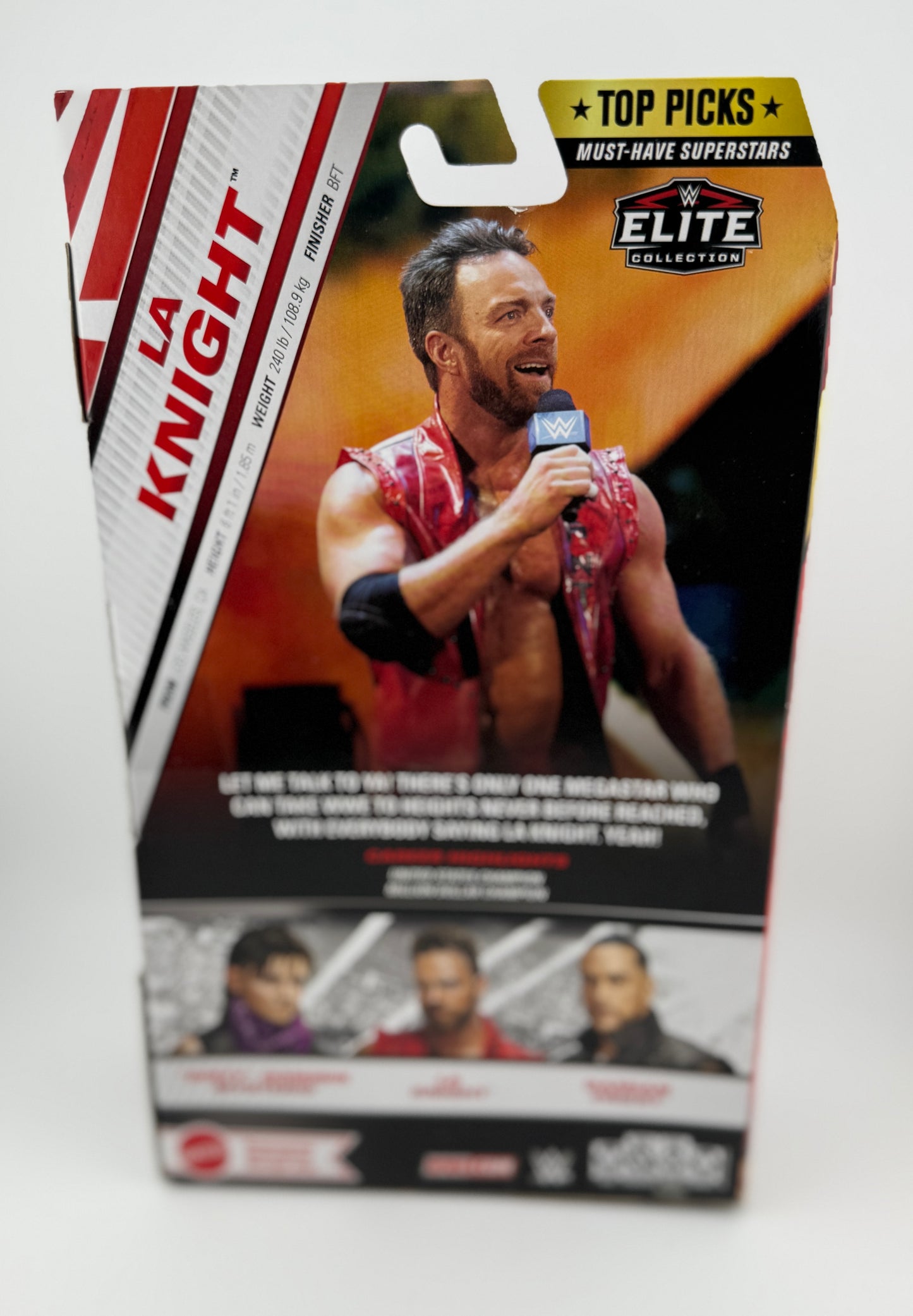 WWE Elite- Top Picks LA Knight Action Figure
