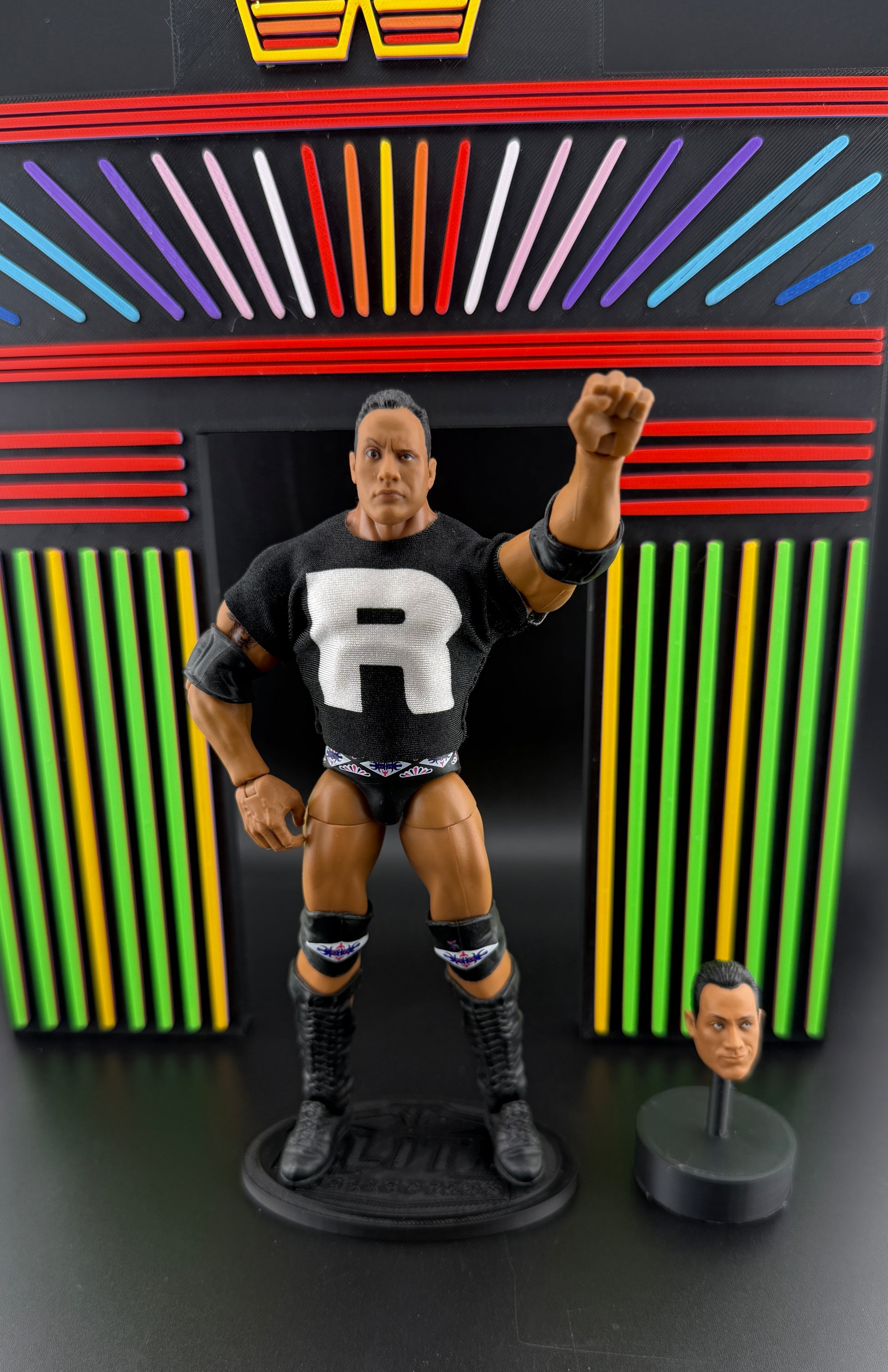 WWE Elite(Loose Figure)- The Rock Action Figure