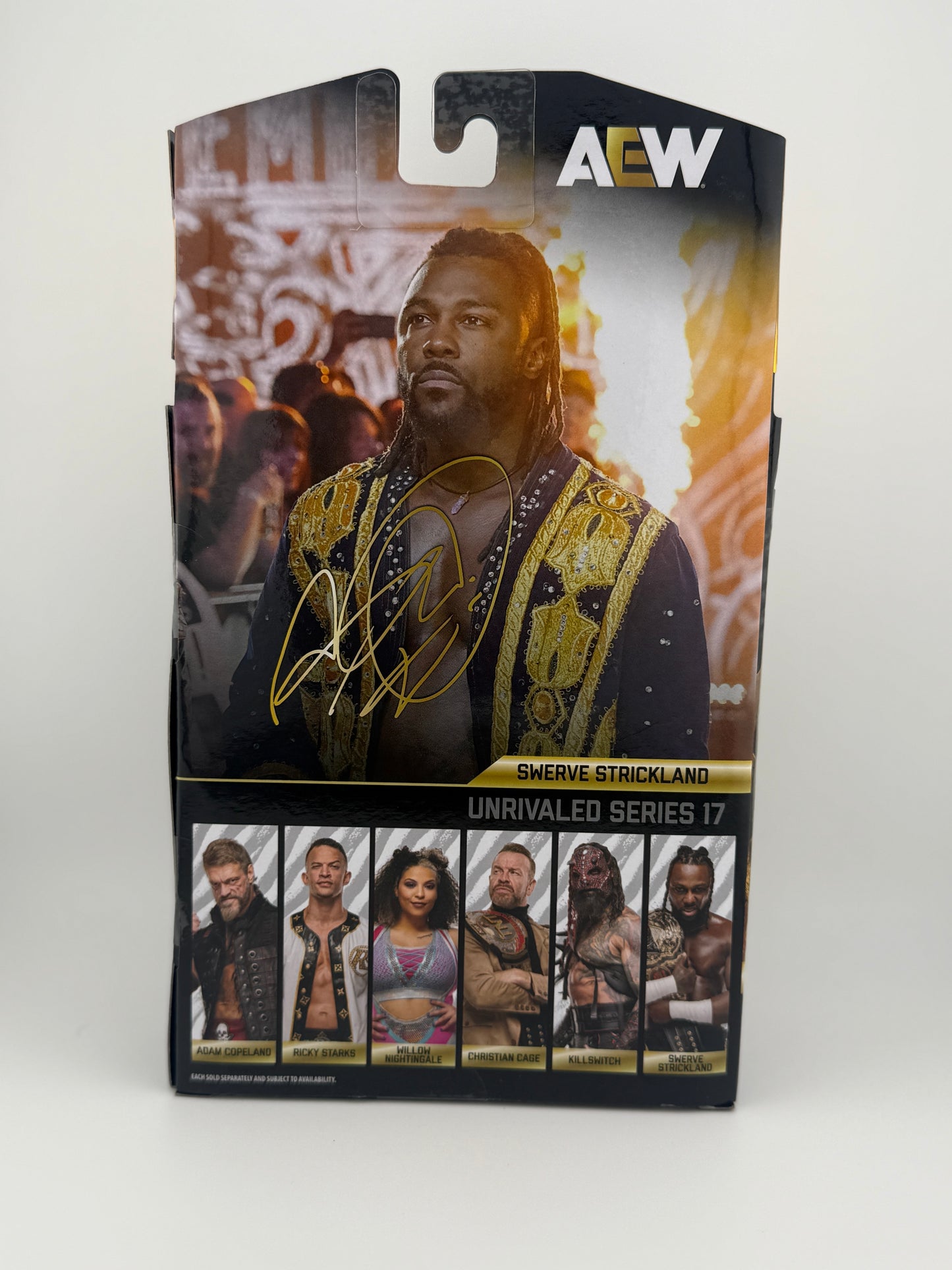 AEW- Unrivaled Series 17 Swerve Strickland (#177) Action Figure