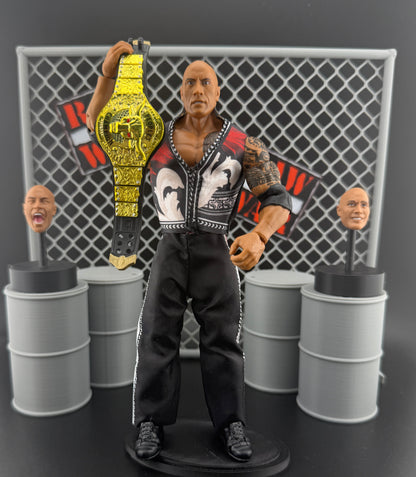 WWE Ultimate(Loose Figure)- The Rock Action Figure