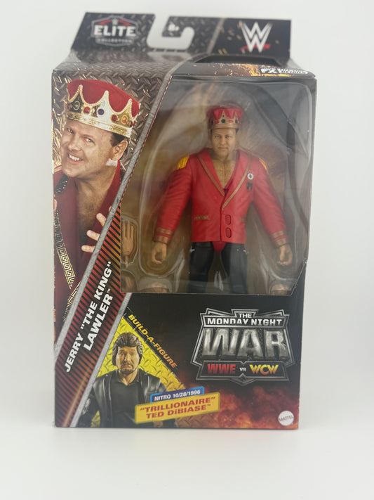 WWE Elite- MNW Series 7 Jerry "the King" Lawler Action Figure