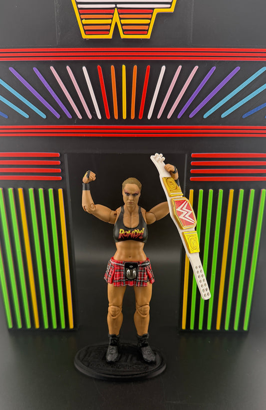 WWE Elite(Loose Figure)- Rowdy Rhonda Rousey Action Figure