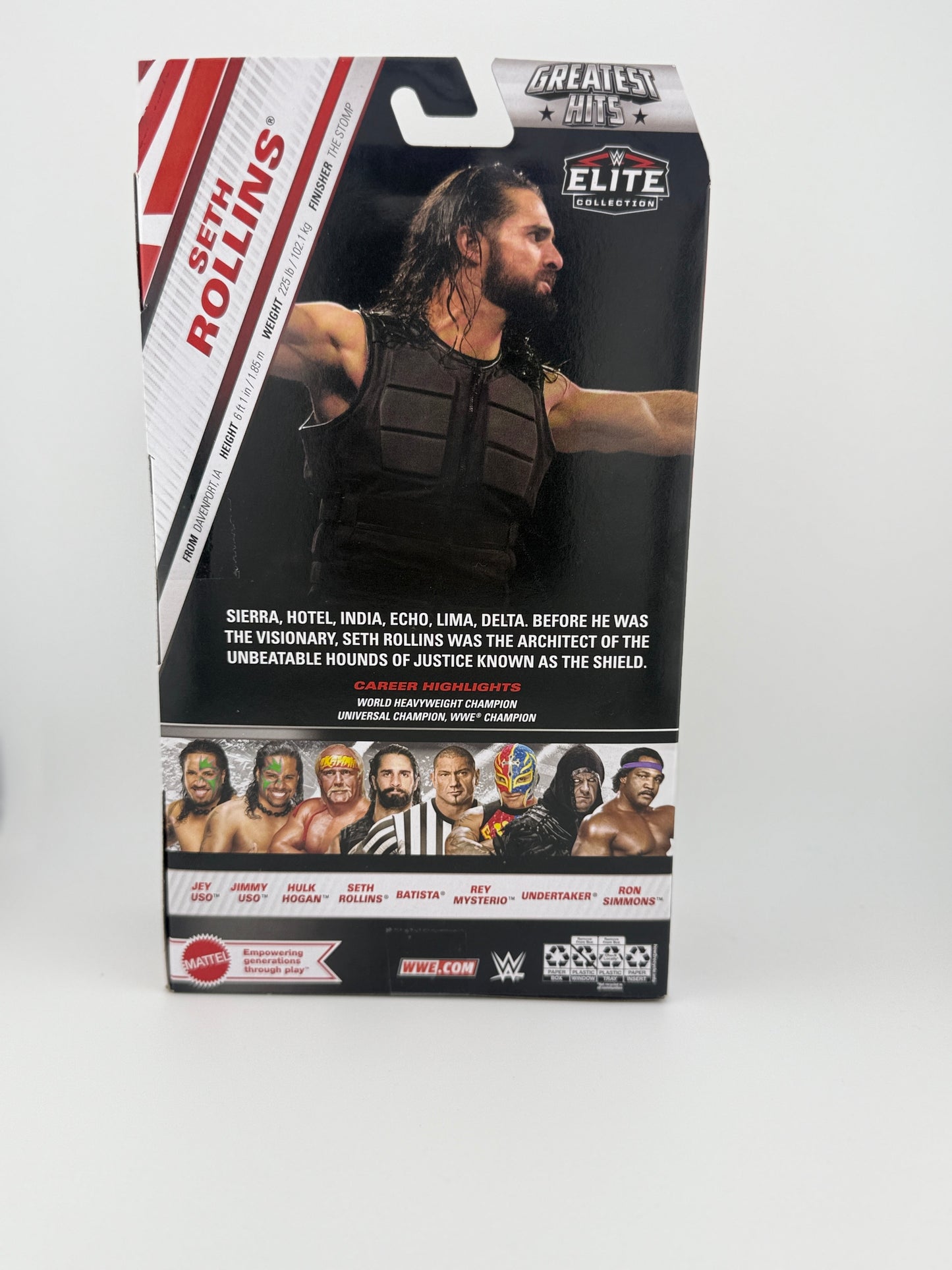 WWE Elite- Greatest Hits Seth Rollins Action Figure