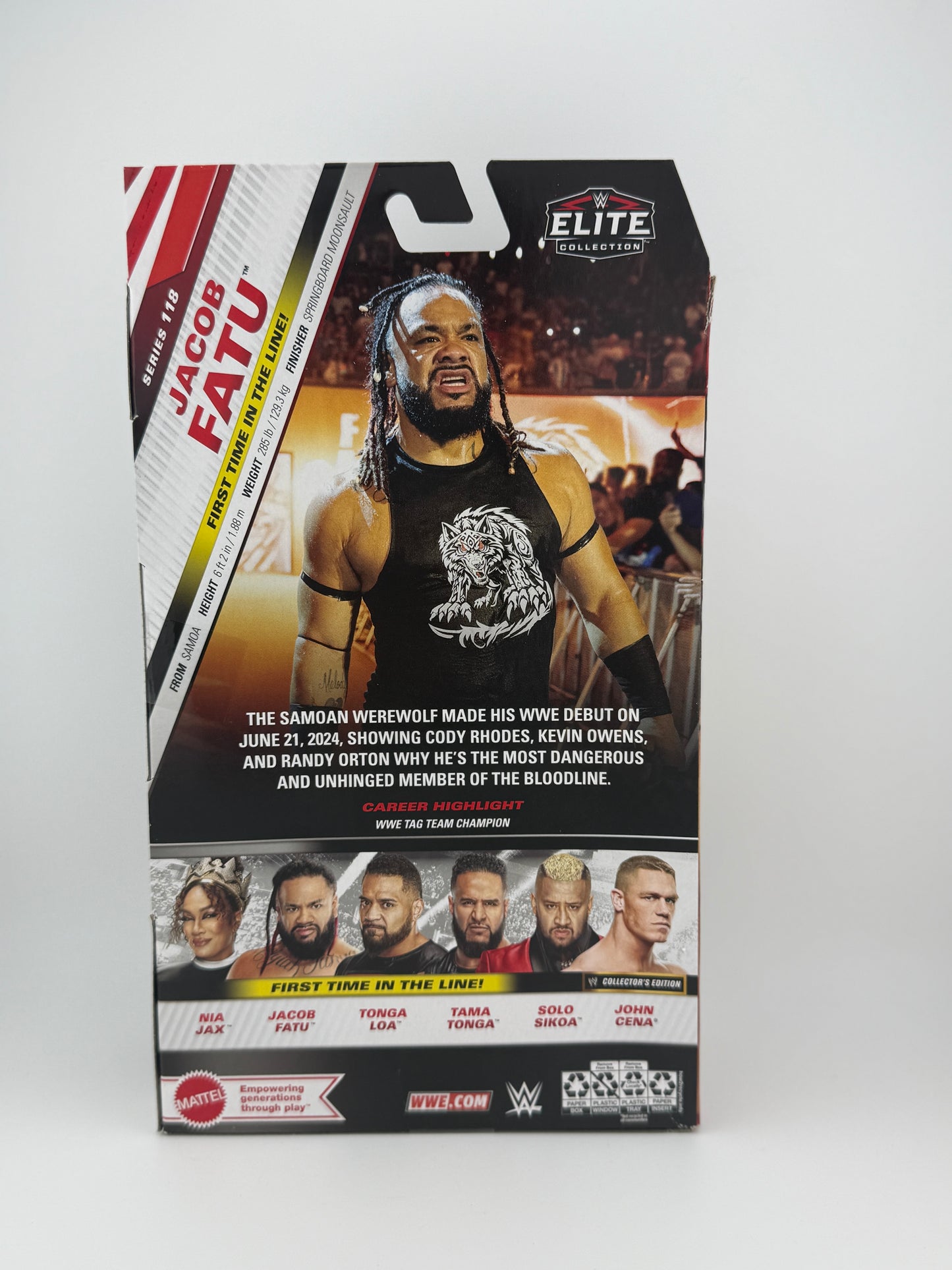 WWE Elite- Series 118 Jacob Fatu Action Figure