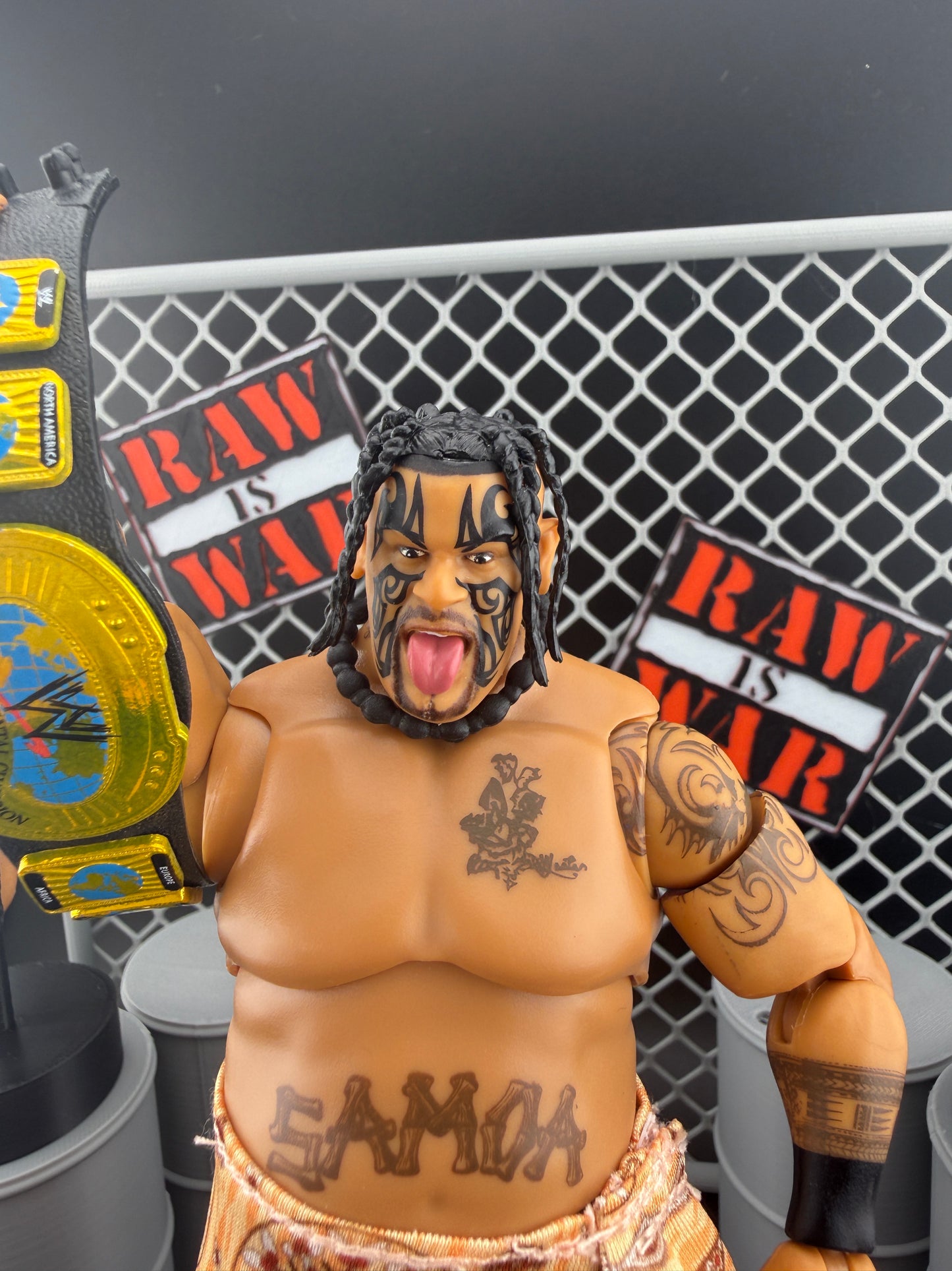 WWE Ultimate(Loose Figure)- Umaga Action Figure