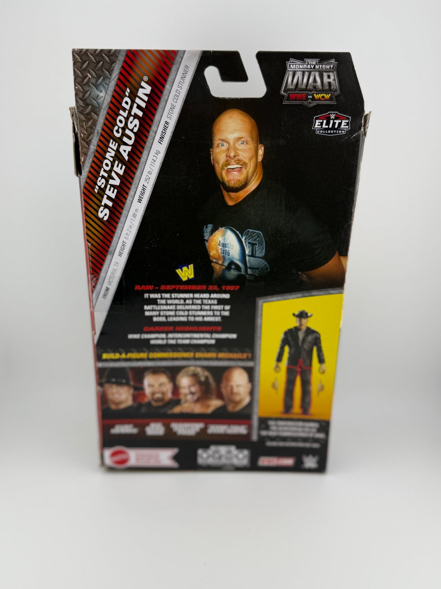 WWE Elite- MNW Series 4 Stone Cold Steve Austin Action Figure