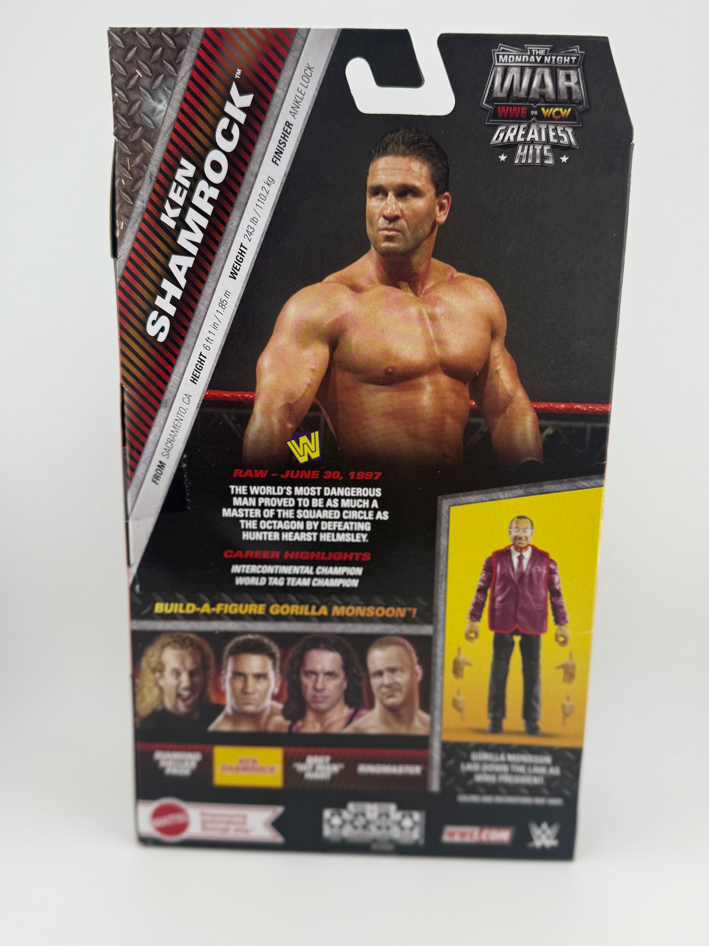 WWE Elite- MNW Greatest Hits Series 2 Ken Shamrock Action Figure