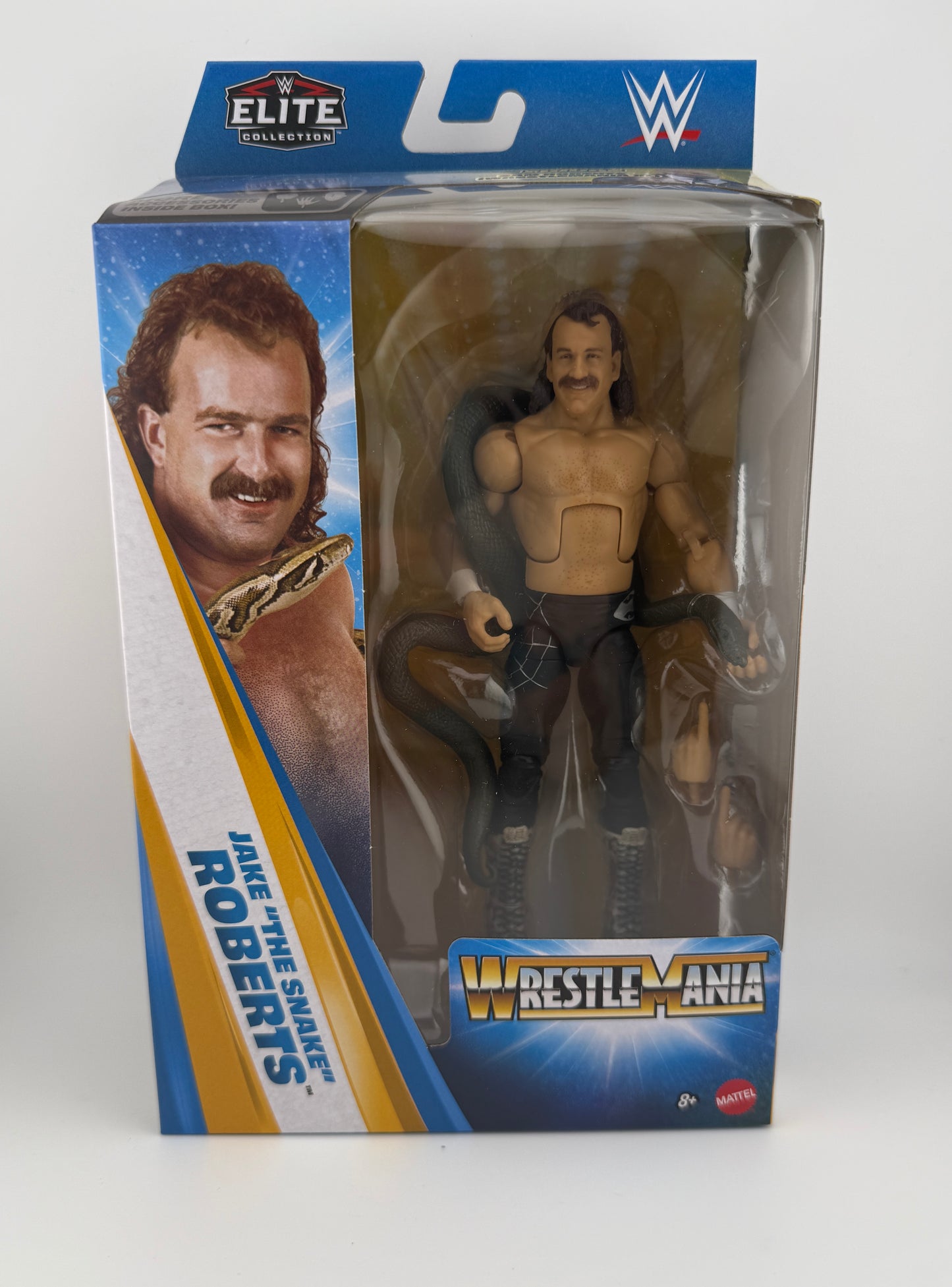 WWE Elite- Wrestlemania Series Jake “The Snake” Roberts Action Figure