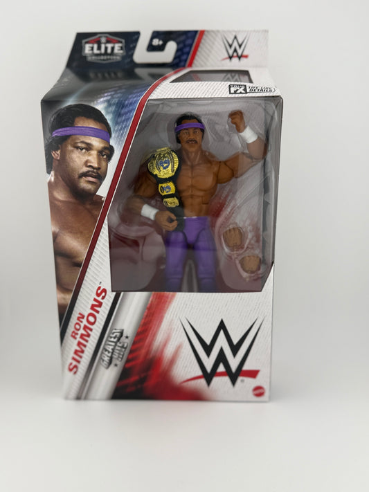 WWE Elite- Greatest Hits Ron Simmons Action Figure