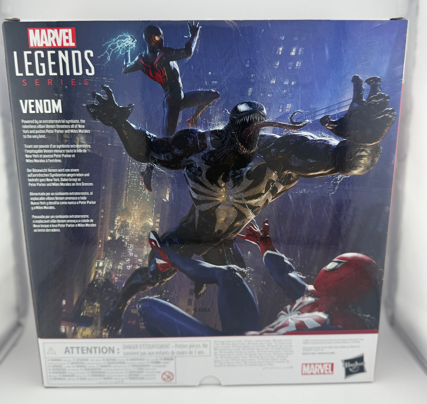 Spider-Man 2 Marvel Legends Gamerverse Venom 6-Inch Action Figure