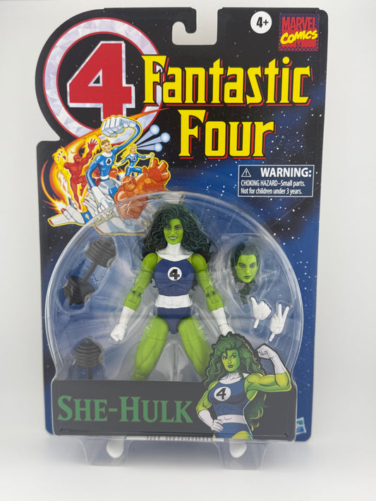 Fantastic Four Retro Marvel Legends She-Hulk 6-Inch Action Figure