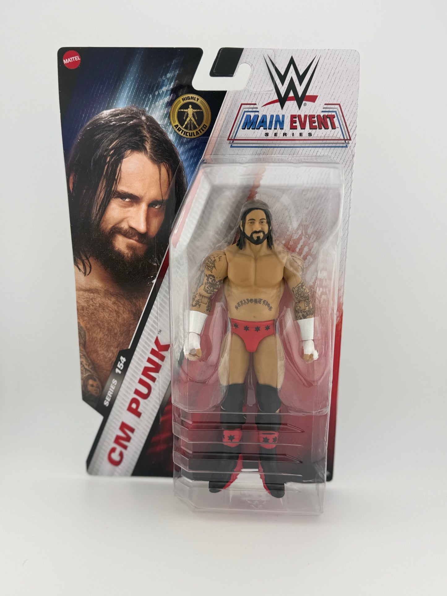 WWE Main Event- Series 154 CM Punk Action Figure
