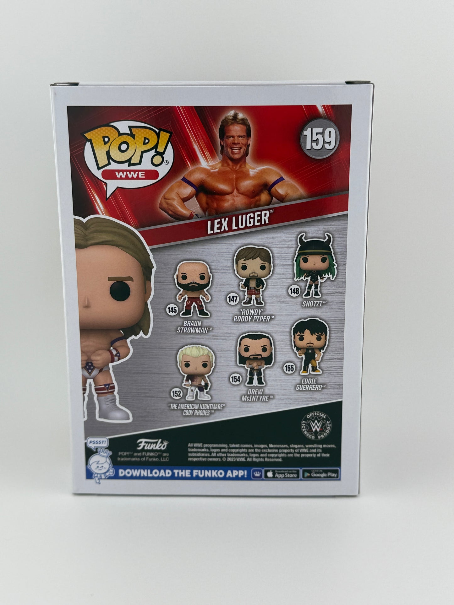 Funko- WWE Lex Luger Funko POP! #159